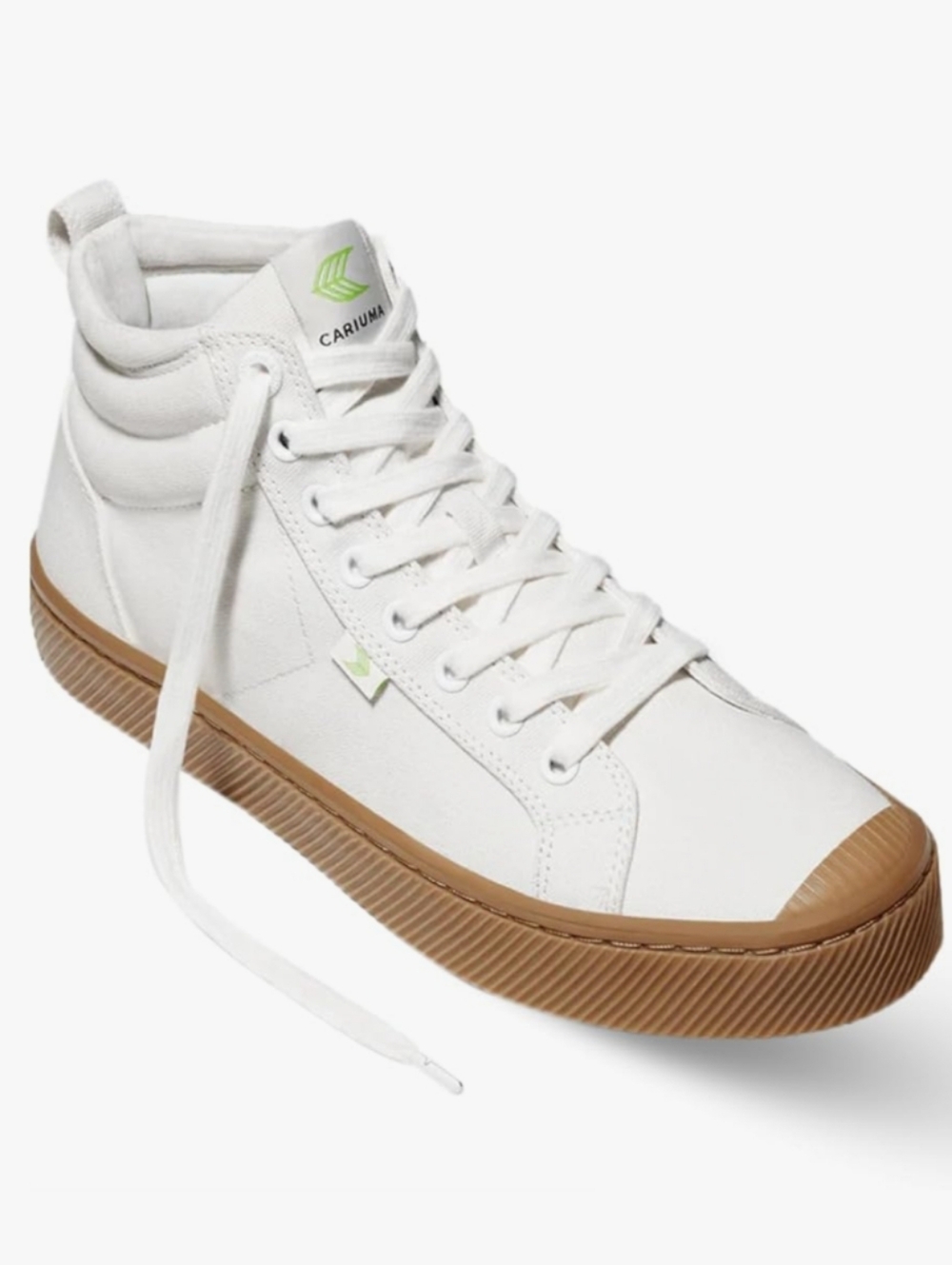 NEW Cariuma White Hi Top  Sneakers Size 9.5